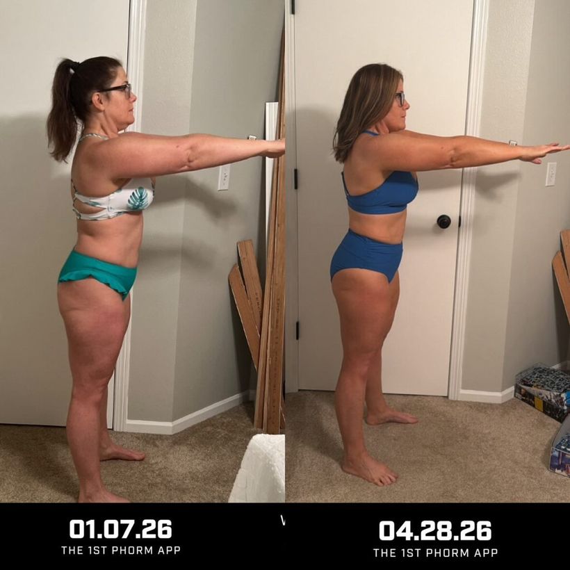 Redeemed Strength client transformation