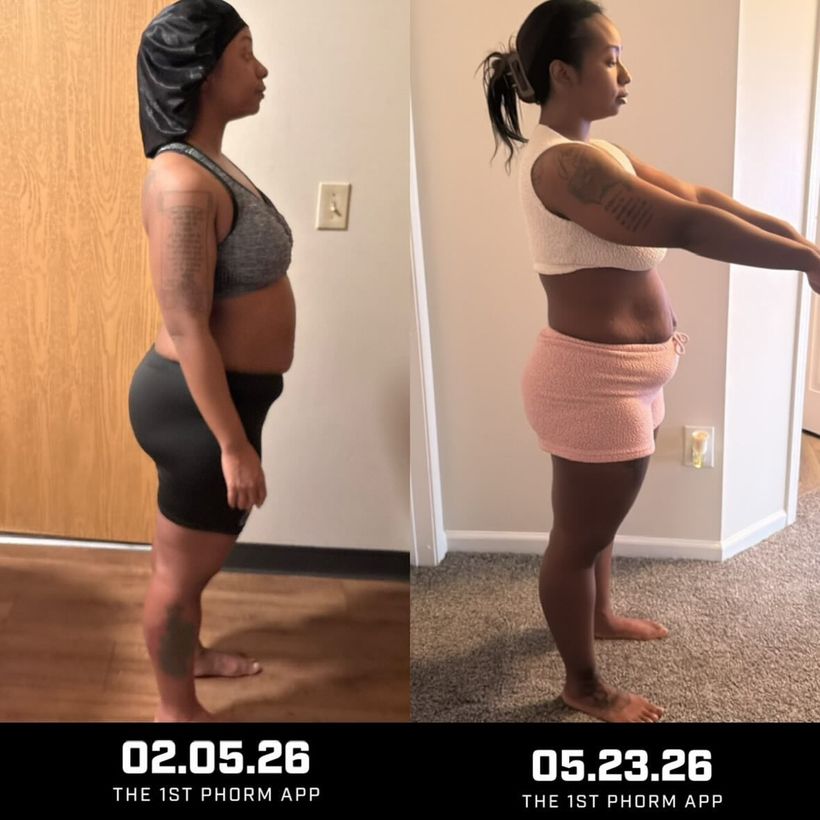 Redeemed Strength client transformation